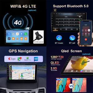 Autoradio con Schermo IPS, 8-Core, 4G Android, Navigazione GPS, CarPlay Wireless, Schermo Divisibile per Fiat <span class=keywords><strong>Siena</strong></span>/<span class=keywords><strong>Palio</strong></span> 1996-2004 - Product Image 4