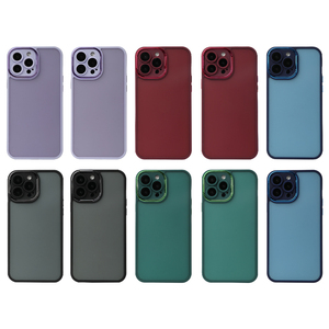 Somostel – coque de téléphone TPU + PC pour <span class=keywords><strong>iphone</strong></span> 13 pro max, pulvérisation d'huile par galvanoplastie 3D de haute qualité - Product Image 2