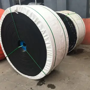 4ply 8mpa 10mm thickness cut edge rubber conveyor belt for rubber sheet