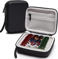 UNLP MUSICAL INSTRUMENT Guitar Accessories Guitar Pick Holder Case Compatible for Fender All Size Picks Storage Pouch Box-Bag