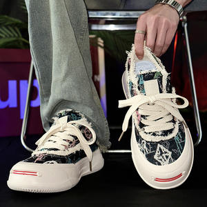 Zapatos Casuales de Skate para Hombre, Transpirables, con Plataforma, de Lona, Modernos, para Primavera/Verano - Product Image 2