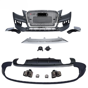 Pare-chocs avant de voiture 100% parfait en PP avec calandre pour <span class=keywords><strong>Q5</strong></span> 2013-2017, mise à niveau style RSQ5, kit carrosserie - Product Image 1