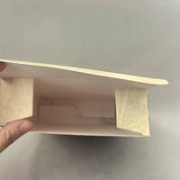 Boîte de papier de bonbon en papier kraft imprimé à l'encre de soja Boîte d'emballage alimentaire biodégradable pour biscuits et biscuits Boîte de casse-croûte avec logo personnalisé