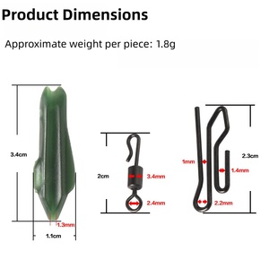 Plate-forme de pêche européenne deux en un jeu de pinces coulissantes avec <span class=keywords><strong>flotteur</strong></span> QC pivotant pour la coulée de canne à pêche en mer - Product Image 2