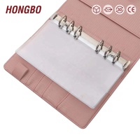 FB TK Venta caliente Binder Bolsillos A5 A7 A6 Tamaño 6 Agujeros Binder Bolsas de hojas sueltas con apertura lateral pero sin cremallera
