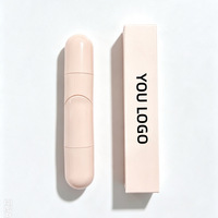 Emballage personnalisé pour cosmétiques : Boîtier étanche en forme de cœur pour eye-liner double embout et tampon à paupières, 3 ml, vente en gros