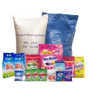 Lessive en poudre écologique haute mousse 30g-50kg parfum citron jetable vente en gros import <span class=keywords><strong>BIOMAX</strong></span>/OEM pour vêtements - Product Image 1