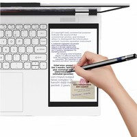 Tragbarer Laptop Büro-Geschäfts-Notebook Intel Core N100 Dual-Screen-Design Touchscreen Integrierte Grafik Leichtgewichtig Dünn