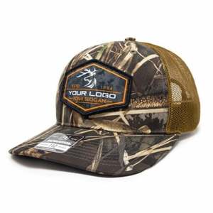 Custom Outdoor Sport <b>Hat</b> Summer Sunshade Breathable Mesh Baseball Cap Slightly Curved Brim Camouflage Richardson 112 Trucker <b>Hat</b> - Product Image 3