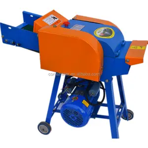 Dry hay and wet hay Farm Use Feed Grass Corn Stalk cutting Machine Animal Feed Gear Type Chaff Cutter