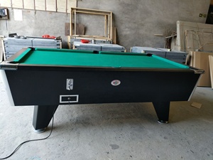 Table de billard de 7 pieds et 8 pieds à usage commercial, fonctionnement manuel par pièces de monnaie, à vendre - Product Image 3