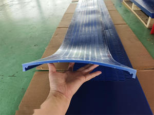 Tamis filtrant en polyuréthane MDI à flux inversé haute résistance pour équipement de forage, pour le criblage de matériaux humides et collants, marque TONDA - Product Image 2