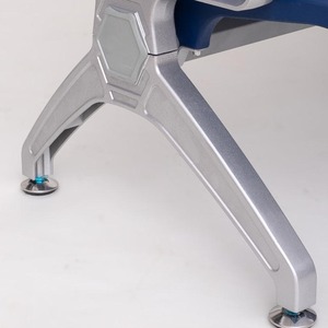 Silla de espera Ssyou de aleación de aluminio y poliuretano, silla de aeropuerto de una pieza con pasamanos, sillas en fila - Product Image 1
