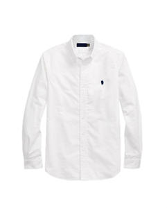 Camicia da Uomo in <span class=keywords><strong>Cotone</strong></span> Oxford <span class=keywords><strong>di</strong></span> Alta Qualità, Lavata, a <span class=keywords><strong>Maniche</strong></span> <span class=keywords><strong>Lunghe</strong></span>, con Colletto Rovesciato, Vendita all'Ingrosso - Product Image 2