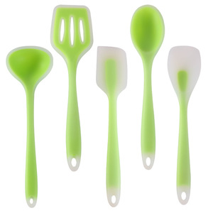 Espátula de Silicona Antiadherente, Resistente a Altas Temperaturas, Cucharón para Sopa, Utensilios de Cocina para Saltear - Product Image 2