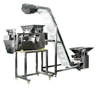 Peseur linéaire automatique triduplex 1-10kg, plaques vibrantes à 3 niveaux, machine de pesage, équipement de remplissage à 1 tête