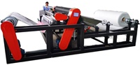 Machine de laminage automatique électrique à rouleaux chauds pour mousse EPE avec moteur pour le collage film-mousse