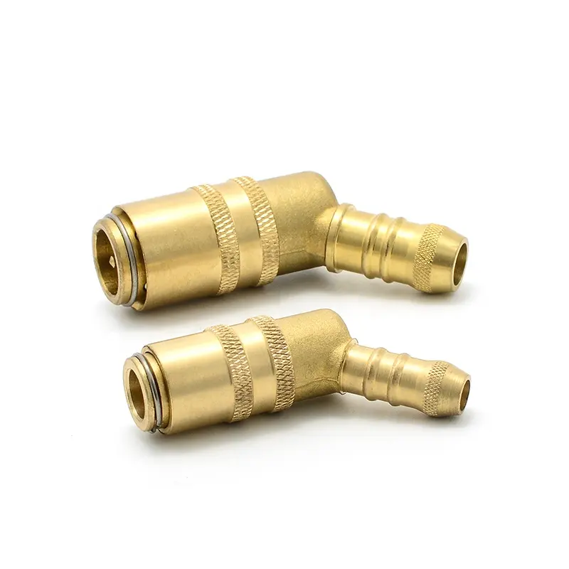 Cheap Price 45 Degree Female Thread Joint HASCO Mould Quick Coupling Brass Fitting And Connector