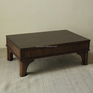 Mesa de Centro de Madera Sólida, Mesa de Centro Moderna de Madera, Muebles para Sala de Estar, Proveedor Mayorista Comercial - Product Image 1