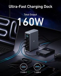 Nuova Docking Station Anker <span class=keywords><strong>Prime</strong></span> 14 in 1, Uscita Massima 160W, Trasferimento Dati Veloce 10Gbps, Interfaccia Intelligente in Tempo Reale, Doppio Display 4K - Product Image 3