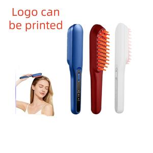 Peine Masajeador Eléctrico para Cuero Cabelludo con Luz Roja y Azul, Personalizado de Fábrica, para el Crecimiento del Cabello y Relajación del Cuero Cabelludo, Dispositivo de Belleza - Product Image 5