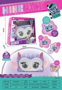 Borsa a Tracolla Elettrica Musicale con Occhi Lampeggianti per Bambine, Zaino con Modalità Parlante, <span class=keywords><strong>Zainetto</strong></span> da Fata per Bambine, Giocattolo AI, Regalo - Product Image 5