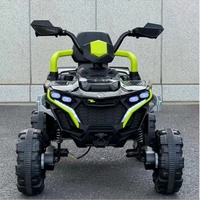 Quad électrique 4 roues à double motorisation, télécommandé, alimenté par batterie, en plastique, pour enfants, tout-terrain, rechargeable, pour garçons et filles