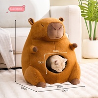 Nid pour chat/chien universel, chaud en hiver, quatre saisons, motif solide en tissu, Shake Tone Kapi Bar Totoro Agaro Cartoon