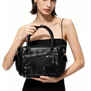 Nouveau Sac Fourre-tout à Bandoulière Décontracté en Cuir PU pour Femme, Fermeture Éclair, Design Mignon, Grande Capacité, Poche Téléphone, Idéal Étudiante - Collection 2026 - Product Image 4