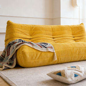 Chaise de salon promotionnelle en tissu velours, utilisation en chambre, durable, portable, écologique, emballage compact, fabricant direct - Product Image 4