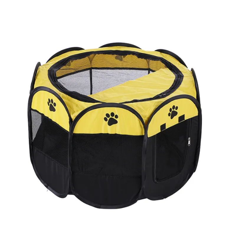 New Portable Kennels Fences Pet Tent Houses Dogs Cat Foldable Playpen Indoor Puppy Cage Delivery Room Cat House
