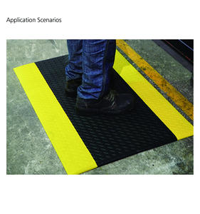 Tapis de sol technique en mousse PVC anti-fatigue de 12mm Type antidérapant et résistant à l'usure - Product Image 6