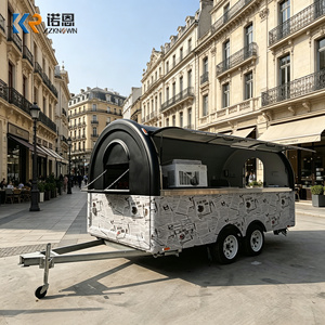 Remolque de Comida para Exteriores con Certificación CE para Venta de <span class=keywords><strong>Kebab</strong></span> y Pizza - Product Image 4