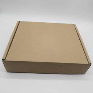 Eco Friendly Durable Natural Custom Logo Pack Folding Shipping Mailing Kraft Paper Carton Box