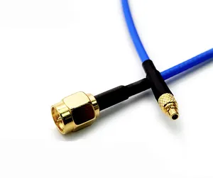 FOXECO Mmcx Wholesale rf Custom Cable Coaxial Antenta Mmcx to Sma RF Cable for RG402