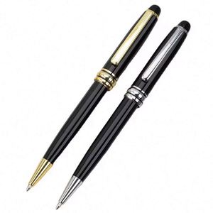 High End Promotion Wholesale Luxury Business Gift Sign Metal Ballpoint <b>Pens</b> Black Printed Custom Logo Box Office Use for Office - Product Image 4