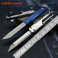 Fat Dragon Sky-Walker 9.35 \ "Couteau Pliant Tactique Lame D2 CNC Manche En Aluminium EDC Survie Camping Couteaux Comprend Couteau OEM