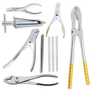 Kit de torsion et de coupe de fils de cerclage orthopédiques, instruments de chirurgie osseuse en acier inoxydable, certifié CE ISO - Product Image 1