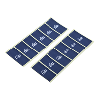 Feuille d'autocollants holographiques personnalisés, étiquettes d'autocollants pour flacons de peptides 3Ml