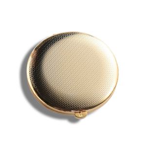 Round Cute Mini Decorative Soft Enamel Solid Bowknot Gold Metal <b>Compact</b> Makeup <b>Mirrors</b> - Product Image 5