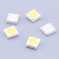 LED SMD 5050 à haute luminosité, blanc chaud, 0,2 W, dimmable, angle de vision de 120°, puce lumineuse, diode, perles de lampe