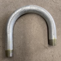 Irrigation pivotante directe d'usine, simple 180 °   Raccord à col de cygne 3/4\" à connexion rapide en stock pour tuyau agricole avec embout durable