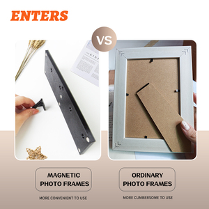 Khung ảnh hình vuông bằng acrylic từ tính dùng cho máy nam châm kim loại - Product Image 4