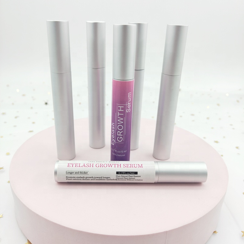 Сыворотка для роста бровей и ресниц с частным логотипом, 5 мл, сыворотка для ресниц, сыворотка для роста веганских ресниц