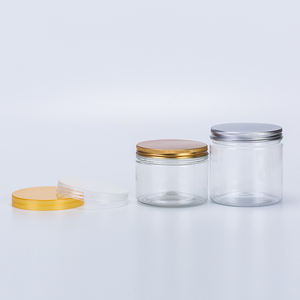 Bocaux en PET vides avec bouchon en plastique pour l'emballage de crème cosmétique, de nourriture, de bonbons, de sucre, de biscuits, de conserves - Product Image 4
