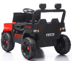 Auto Eléctrico de Juguete para Niños con Tracción en las Cuatro Ruedas, Todoterreno, con Función de Balanceo Educativo Temprano, SUV con Control Remoto y Volante - Product Image 6