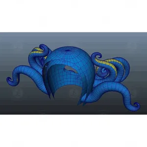 Tente gonflable en forme de pieuvre imperméable et durable pour l'extérieur avec taille personnalisable pour les événements et les décorations Design <span class=keywords><strong>DJ</strong></span> élégant - Product Image 3
