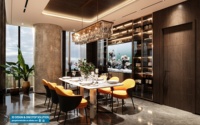 Personnalisation de toute la maison, design d'intérieur moderne, services de conception d'intérieur avec rendu 3D