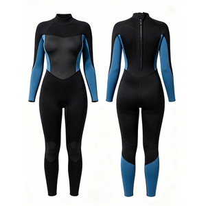 Full Body Wetsuit Custom 3mm 5mm Traje De Neoprene Eco-Friendly Breathable Plus Size Long Sleeve Female Diving Swimming Wetsuit
