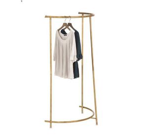 Exhibidores de Ropa de Acero al Carbono Metálico Personalizados y Económicos con Ruedas - Product Image 5